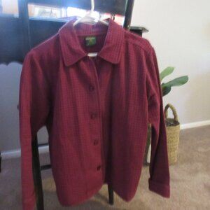 Cabela's Burgundy Jacket Size M